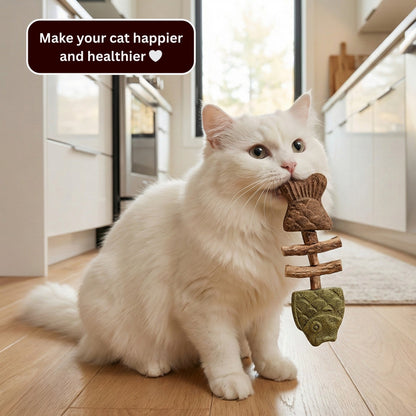100% Natural Catnip & Silvervine Chew