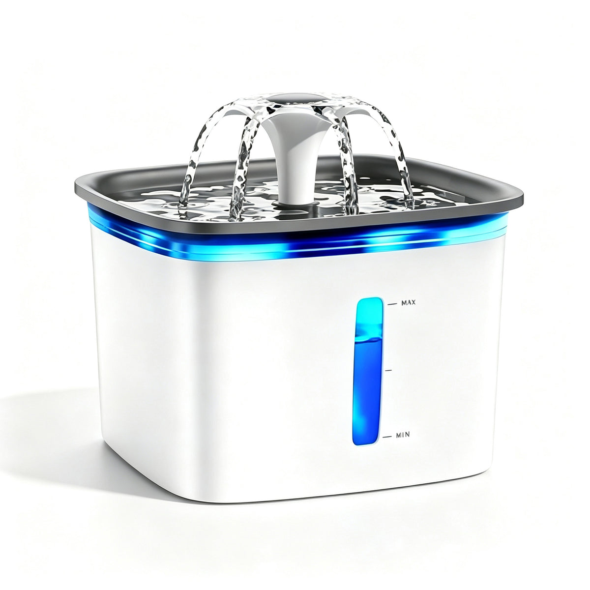 Automatic Pet Water Fountain with Filter Set and Silicone Mat