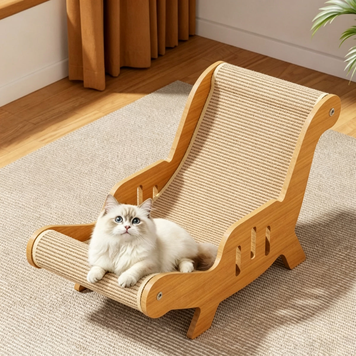Cat Scratching Lounge Bed