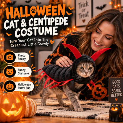 Halloween Cat AndCentipede Costume