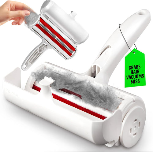 Reusable Pet Hair Remover Roller for Furniture, Carpet, and Car