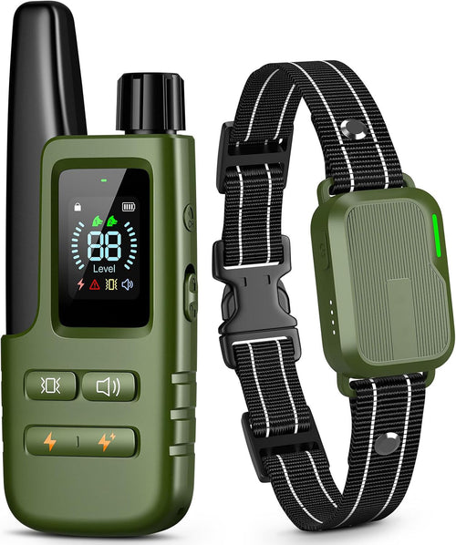 Dog Training Collar with Remote - 4500FT Range, Rechargeable & Waterproof E-Collar for Small, Medium, and Large Dogs
