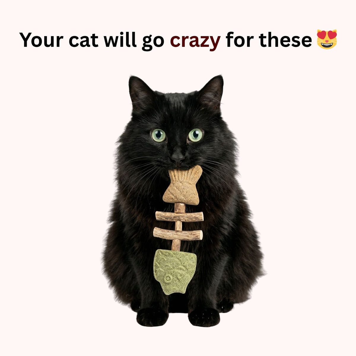 100% Natural Catnip & Silvervine Chew