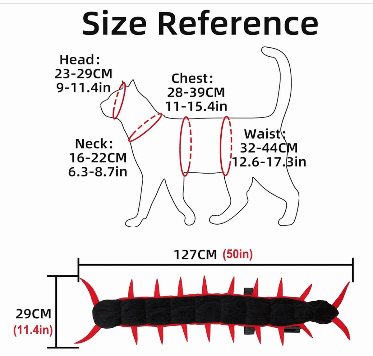 Halloween Cat AndCentipede Costume