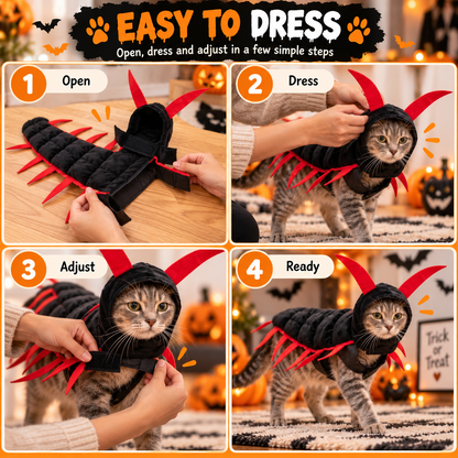 Halloween Cat AndCentipede Costume