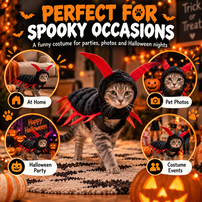Halloween Cat AndCentipede Costume